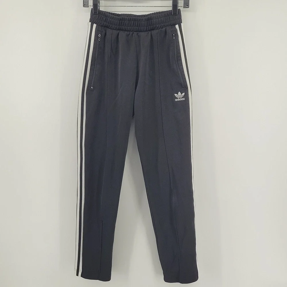 Adidas Primeblue Track Pants Mens XS‎ Black White SST Adicolor H09115